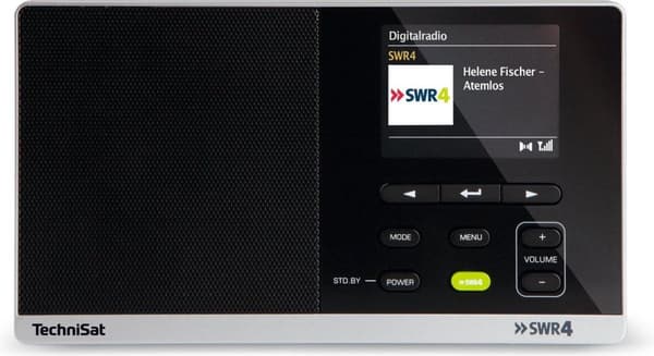 TechniSat DigitRadio 215 SWR 4 - Edition Transistoriradio DAB+, FM Musta