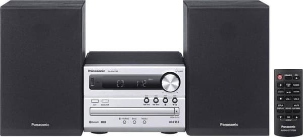 Panasonic SC-PM250 Microset 20W Sølv Sølv
