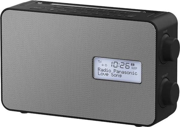 Panasonic RF-D30BTEG-K Keittiöradio DAB+, FM DAB+, FM, Bluetooth, AUX-hälytystoiminto, roisketiivis musta