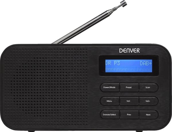 Denver DAB-42 kannettava digitaalinen musta (DAB-42)