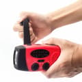 Miniatyrbilde 2 av 4: Denver SCR-2005 Veiradio med solcellelading, LED-lommelykt og nødlading av mobil