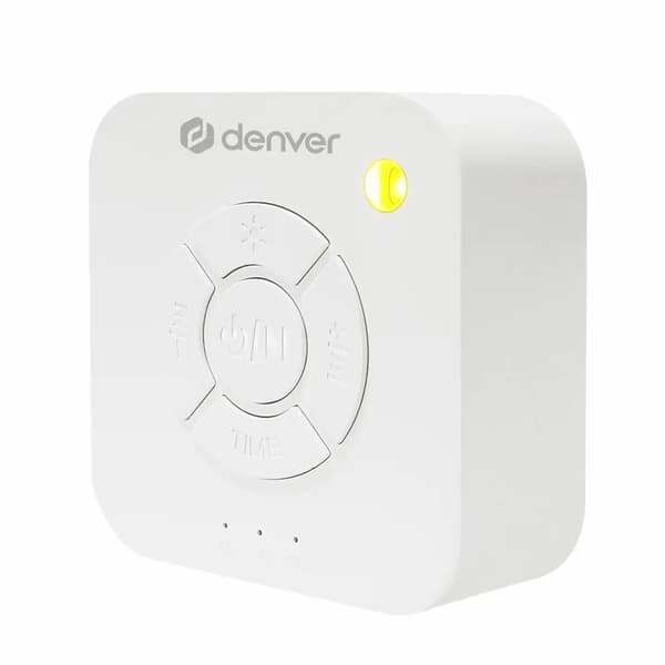 Denver WN-93 Valkoisen kohinan laite, jossa on luonnollinen ääni, hengitysvalo ja pitkä akun käyttöikä