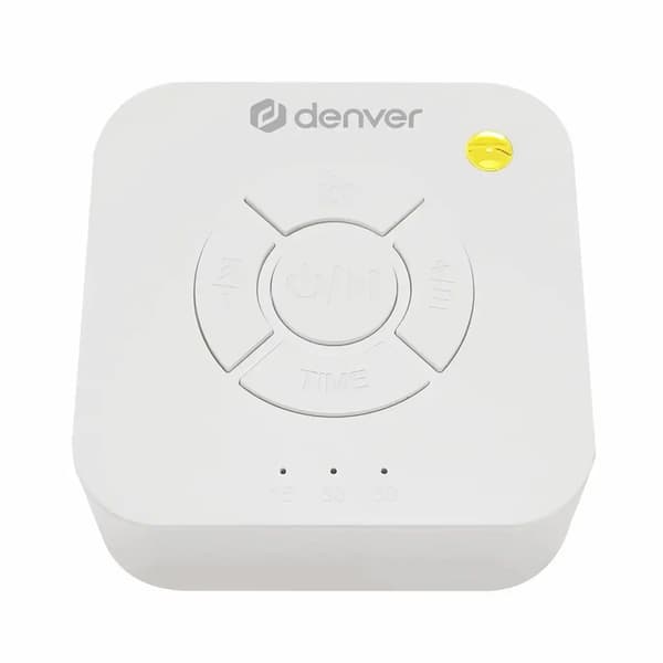Denver WN-93 Valkoisen kohinan laite, jossa on luonnollinen ääni, hengitysvalo ja pitkä akun käyttöikä