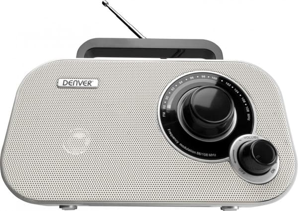 Denver TR-51WHITE - analog FM-radio
