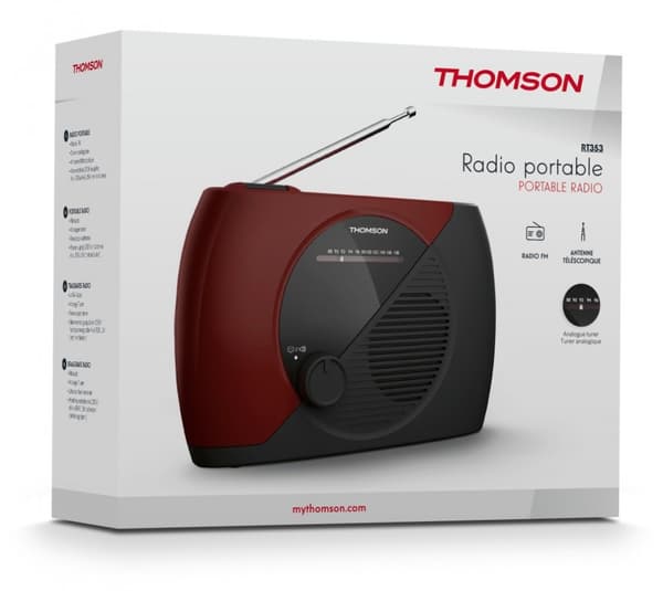 Thomson RT353 - kannettava FM-radio