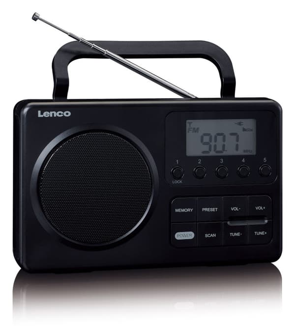 Lenco MPR-035 - FM-radio digitaalisella virittimellä