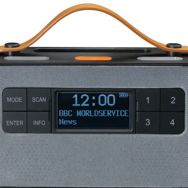 Lenco PDR-065BK - DAB+/FM-radio Bluetoothilla ja lataustelineellä