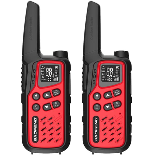 Walkie-Talkie Baofeng BF-T25E Rød