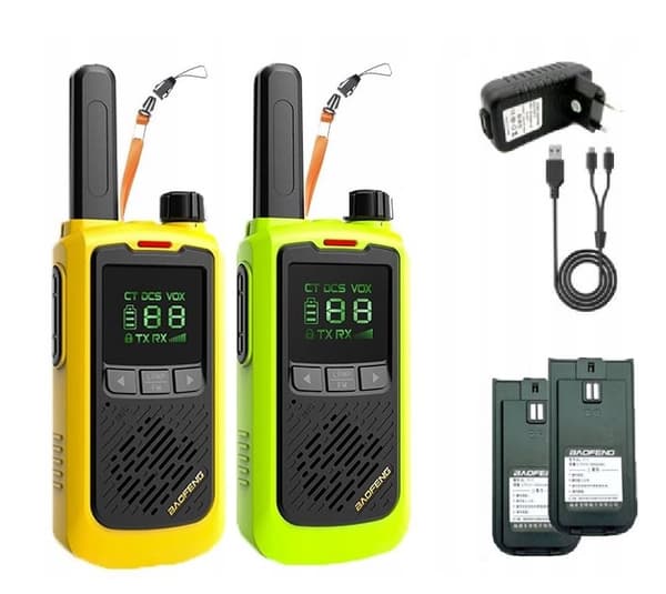 Radiopuhelin Baofeng BF-T17 keltainen