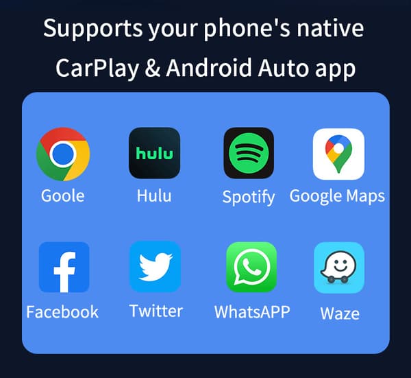 INF Trådløs CarPlay & Android Auto Adapter til Biler