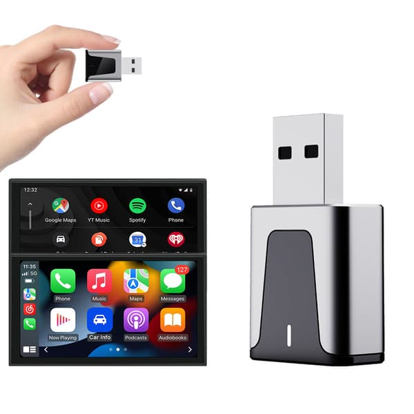 INF Trådløs CarPlay & Android Auto Adapter til Biler