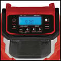 Miniatyrbild 2 av 5: Einhell trådlös radio TC-CR 18 Li BT - Solo (18V, LCD-skärm, Bluetooth, AM- och FM-frekvens) Levereras utan batteri eller laddare.