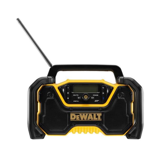 12/18V XR dual power byggplatsradio med Bluetooth-funktion (utan batteri eller laddare) - DEWALT - DCR029-QW
