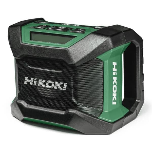 Byggradio - HIKOKI - UR18DAW4Z - DAB+ - Bluetooth - Autonomi 30h