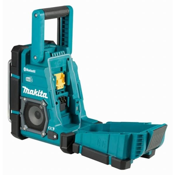 Byggradio - Makita - DMR301 - Laddare 10.8V/14.4V/18V - Svart - 7618g