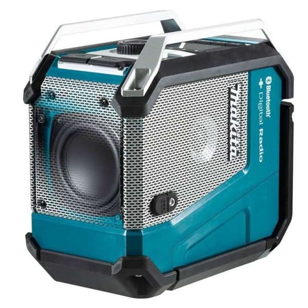MAKITA DMR115 byggplatsradio - 12 till 18 V Li-Ion - 20h batteritid - DAB/DAB+/FM-tuner