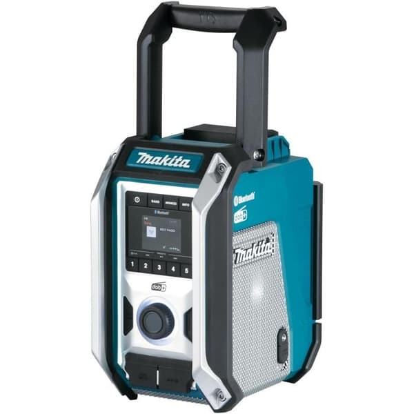 MAKITA DMR115 byggplatsradio - 12 till 18 V Li-Ion - 20h batteritid - DAB/DAB+/FM-tuner