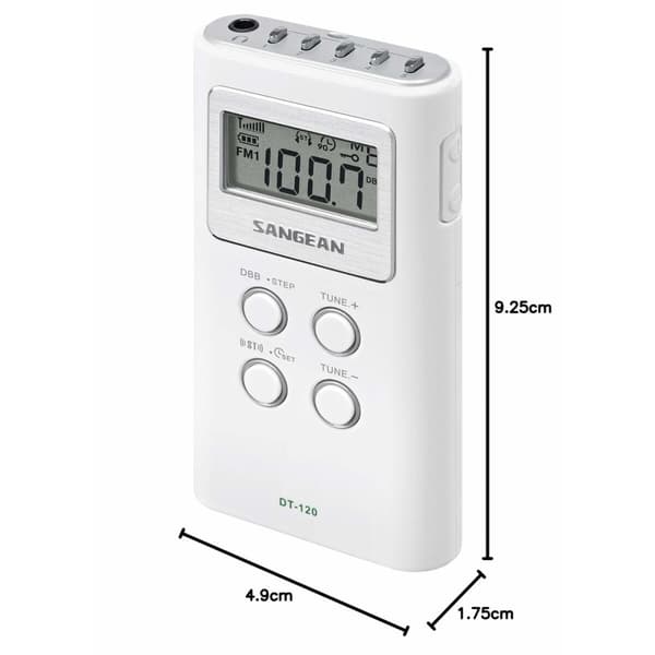 Transistorradio Sangean DT-120 Vit
