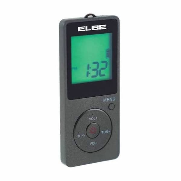 Transistorradio ELBE RF-95 Mørkegrå Sportslige AM/FM