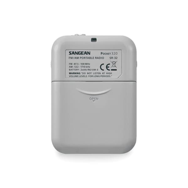 Transistorradio Sangean SR-32 Hvid AM/FM