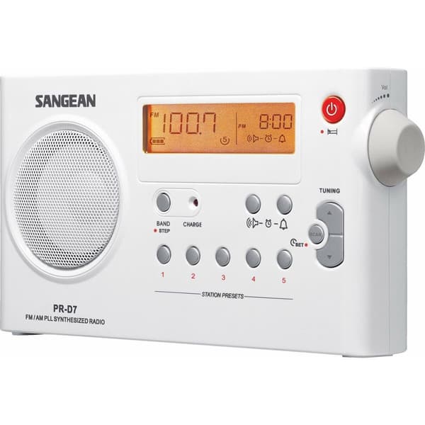Bärbar Digitalradio Sangean SPRD7W