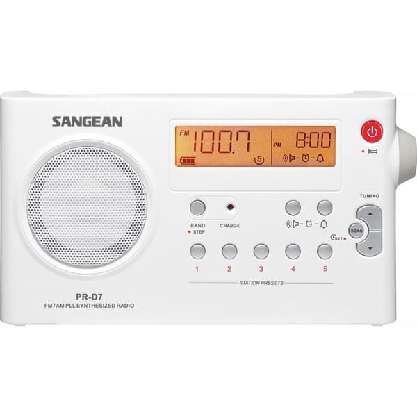 Bärbar Digitalradio Sangean SPRD7W