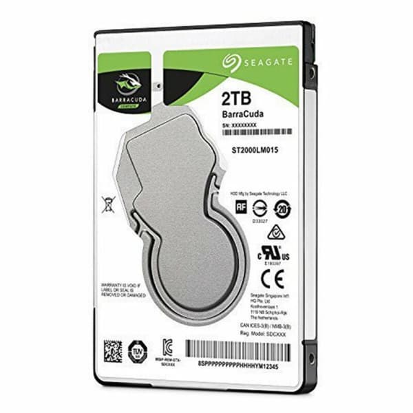Kovalevy Seagate Barracuda ST2000LM015 2,5" 2 TB
