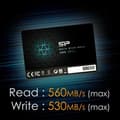 Miniatyrbillede 2 af 2: Harddisk Silicon Power Ace A55 2 TB SSD Sort