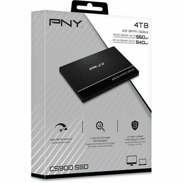 Harddisk PNY SSD7CS900-4TB-RB 2,5" 4 TB SSD