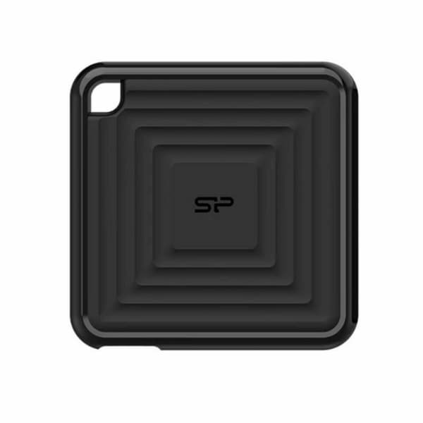 Ekstern harddisk Silicon Power PC60 Sort 512 GB SSD