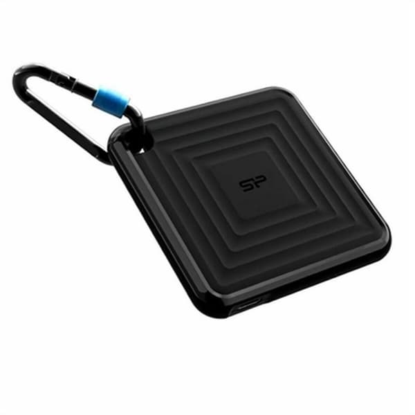 Ekstern harddisk Silicon Power PC60 Sort 512 GB SSD