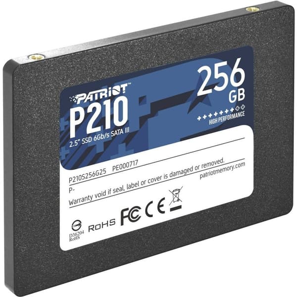 Hårddisk Patriot Memory P210 256 GB SSD