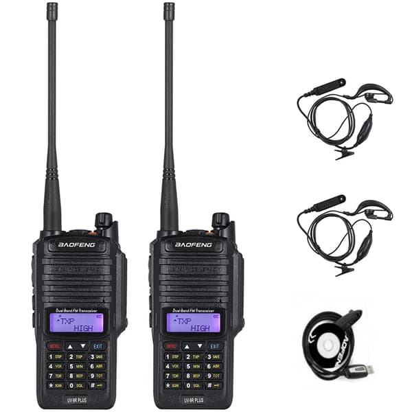Walkie Talkie, Vandtæt, Lang Rækkevidde, tilføj dele, EURO