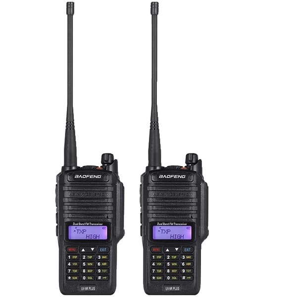 Walkie Talkie, Vandtæt, Lang Rækkevidde, mere10w 8800mah, EURO