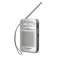Miniatyrbilde 1 av 2: Transistorradio Panasonic RF-P50DEG-S Rød Sølv
