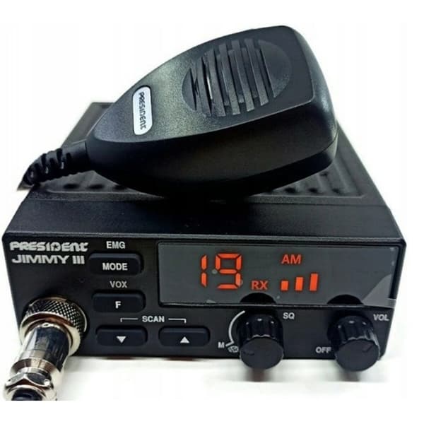Radio President JIMMY 3 III Svart