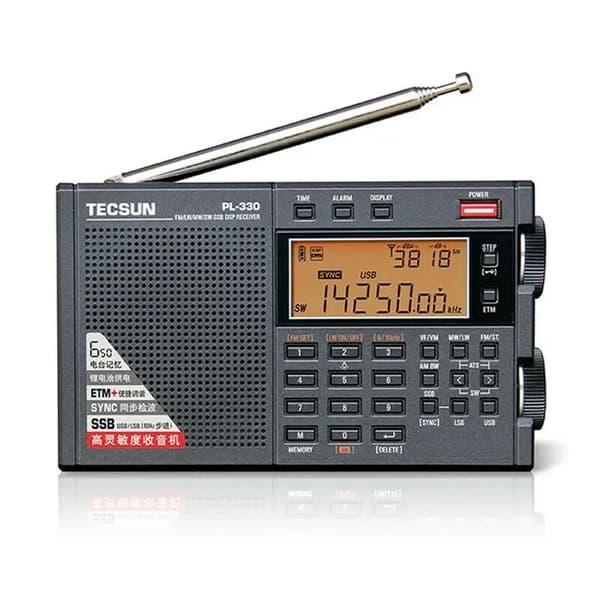 Bærbar Radio Modtager, Multi-bånd Modtagelse, Nem Tuning Metoder, Indbygget Højttaler,PL330