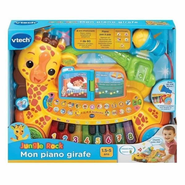 Soiva lelu Vtech JUNGLE ROCK - MI PIANO JIRAFA