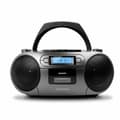 Pikkukuva 1 / 11: Radio-kasettisoitin Aiwa BBTC-550MG Bluetooth Harmaa