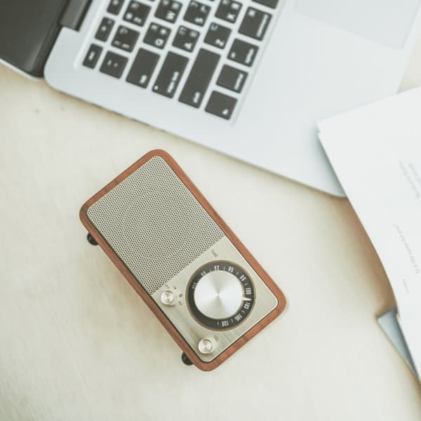 Bærbar Bluetooth-radio Sangean Retro Træ FM