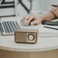 Miniatyrbillede 5 af 7: Bærbar Bluetooth-radio Sangean Retro Træ FM