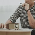 Miniatyrbillede 7 af 7: Bærbar Bluetooth-radio Sangean Retro Træ FM