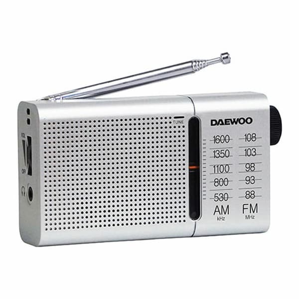 Transistorradio Daewoo Sort AM/FM