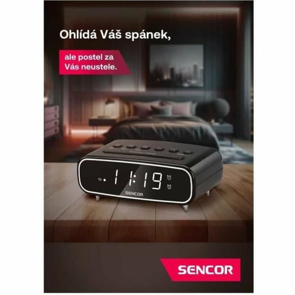 Radio Sencor SRC 2600 B Sort FM AM/FM