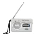 Miniatyrbillede 3 af 11: AM FM Transistor Radio DSP Chip Bærbar Mini Radio Med Lomme Med Højttalerstik Til Hovedtelefoner Sølv Grå