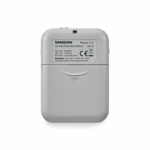 Transistorradio Sangean SR-32 Hvid AM/FM