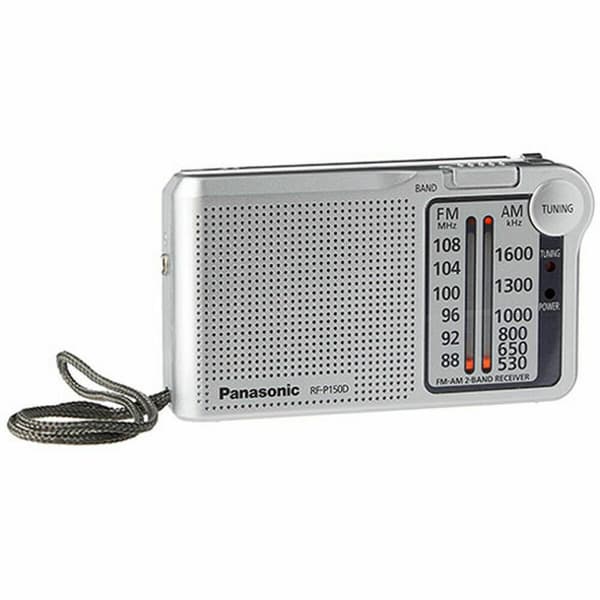 Transistorradio Panasonic Sølvfarvet