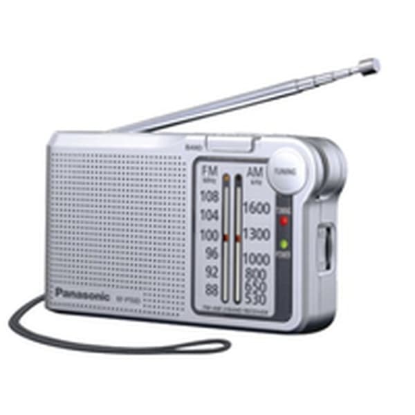 Transistorradio Panasonic Sølvfarvet