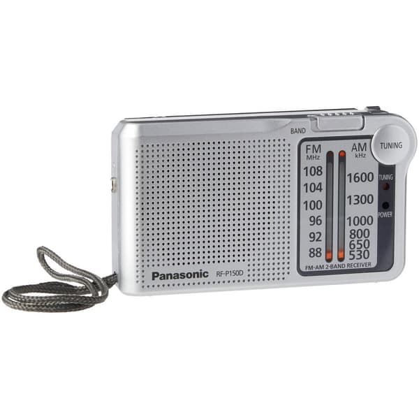 Transistorradio Panasonic Sølvfarvet