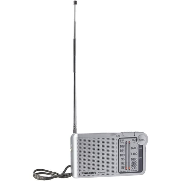 Transistorradio Panasonic Sølvfarvet